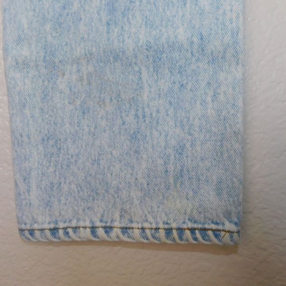 Levis 501 XX Jeans Size 29 x 34 Acid Wash USA Made 1999 Vintage 90s Faded Denim - Picture 16 of 16